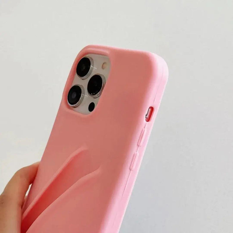 Capinha iPhone com Porta Gloss - Modelo Hailey Bieber - Excelentes Produtos