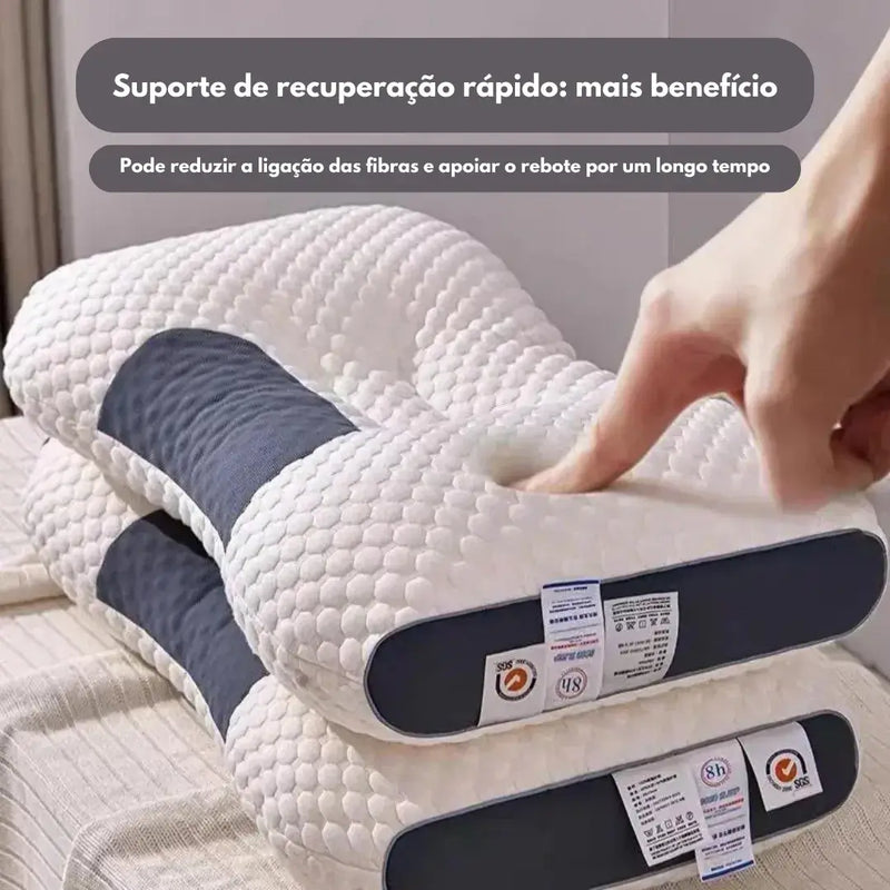 Travesseiro Ortopédico para Alívio Cervical SleepEasy